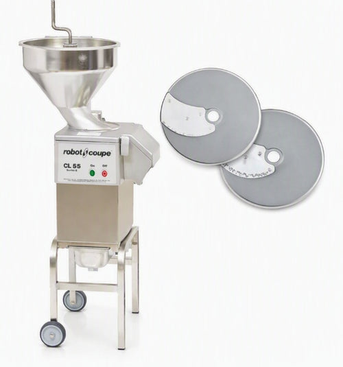 Robot Coupe CL55E2HEAD 2 Feed Heads Continuous Feed Food Processor