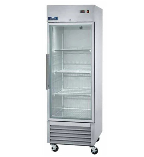 Arctic Air AGR23 Glass Door Reach-In Refrigerator 23 Cu. Ft. – 27" Single Section Commercial Display Fridge