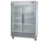 Arctic Air AGR49 Glass Door Reach-In Refrigerator 49 Cu. Ft. – 54" Two Section Commercial Display Fridge