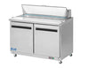 Arctic Air AST48R Sandwich Prep Table 48" – 12 Cu. Ft. Two Door Commercial Refrigerated Prep Table