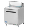 Arctic Air AMT28R Mega Top Sandwich Prep Table 29" – 6.5 Cu. Ft. 1 Door Commercial Refrigerated Prep Table