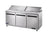Arctic Air AST72R Sandwich Prep Table 72