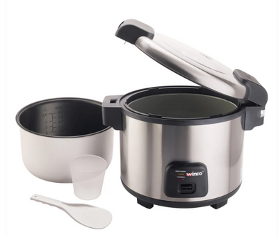 Winco RC-S301 Rice Cooker/Warmer, Electric, 30 Cups, 120V (Price/Set)