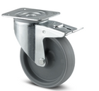 Irinox VM190000400 Locking Castor Set with Brake 6 1/9" height - Sold by Set