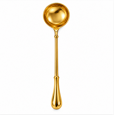 Stainless Steel PVD Gold Serving Spoon Collection