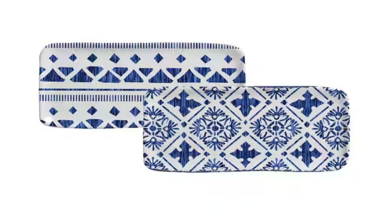 Porto Brasil Organic Rectangular Platter Stoneware Maya ( Case of 12)