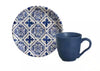 Porto Brasil Bio Coffee Cup With Saucer Stoneware Maya ( Case of 12)