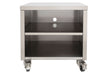 Sammic SE/SU-400 Stainless Steel Equipment Stand – Commercial Mobile Trolley Base 20" x 21 5/8" x 25"