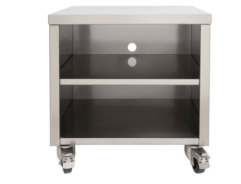 Sammic SE/SU-400 Stainless Steel Equipment Stand – Commercial Mobile Trolley Base 20" x 21 5/8" x 25"