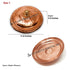 Premium Copper & Stainless Steel Handi Lid – Durable Hammered Cover for Traditional Cookware/Serveware