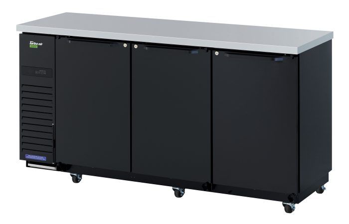 Turbo Air TBB-24-72SBD-N6 Super Deluxe Narrow Back Bar Cooler, 20.62 cu.ft.