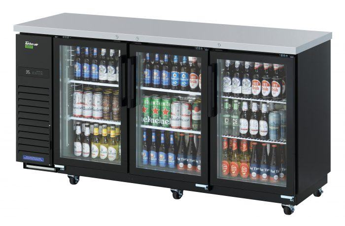 Turbo Air TBB-24-72SGD-N Super Deluxe Narrow Back Bar Cooler, 20.62 cu.ft.