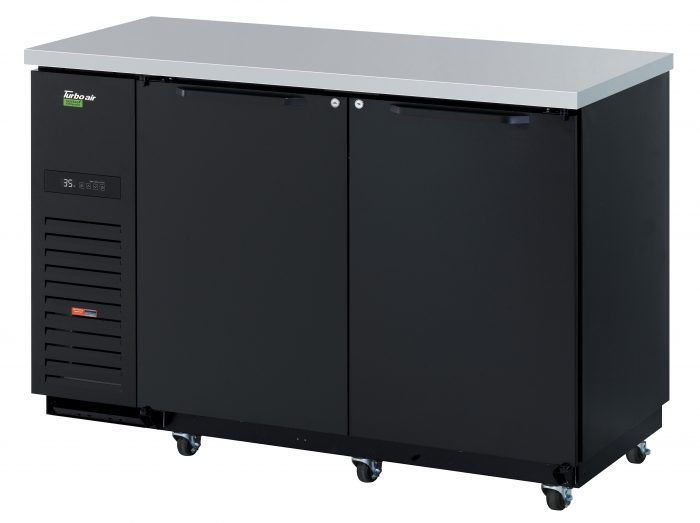 Turbo Air TBB-2SBD-N6 Super Deluxe Back Bar Cooler, 19 cu.ft.