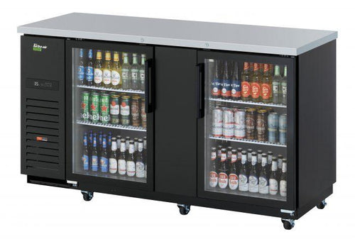 Turbo Air TBB-3SGD-N Super Deluxe Back Bar Cooler, 23 cu.ft.