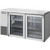 True TBB24-60-2G-Z1-SFT-S-1 Glass Swing Door Back Bar 24″ Depth Single Zone Cooler with Stainless Finished Top and Stainless Exterior