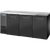 True TBB24-72-3S-Z1-SFT-B-1 Solid Swing Door Back Bar 24″ Depth Single Zone Cooler with Stainless Finished Top and Black Exterior