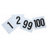 Plastic Table Numbers by Winco