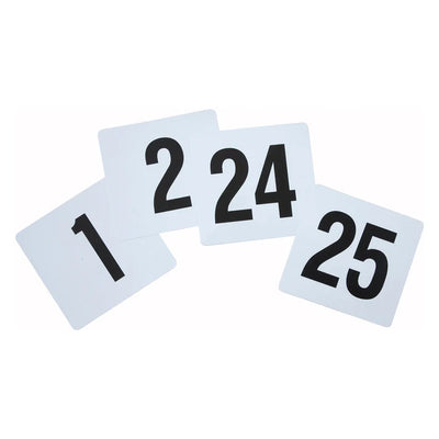 Plastic Table Numbers by Winco