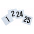Plastic Table Numbers by Winco