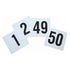 Plastic Table Numbers by Winco