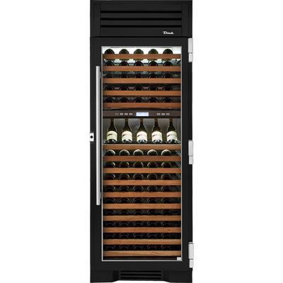 True TC-30DZW-R-SG-C-027-H04K - 30″ Dual Zone Wine Column with Stainless Glass Door