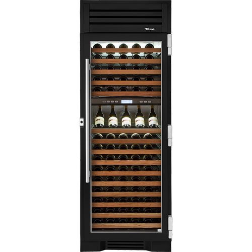 True TC-30DZW-R-SG-C-027-H04K - 30″ Dual Zone Wine Column with Stainless Glass Door