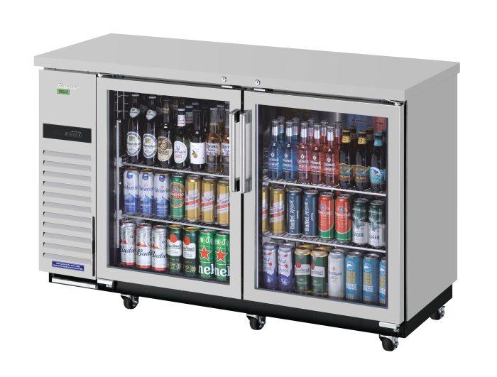 Turbo Air TBB-24-60SGSD-N Super Deluxe Narrow Back Bar Cooler, 16.46 cu.ft.