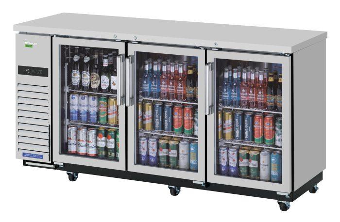 Turbo Air TBB-24-72SGSD-N Super Deluxe Narrow Back Bar Cooler, 20.62 cu.ft.