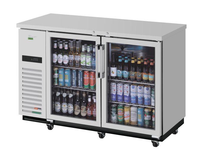 Turbo Air TBB-2SGSD-N Super Deluxe Back Bar Cooler, 19 cu.ft.