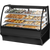 True TDM-DC-59-GE/GE-B-W Curved Glass, Glass End Dry Case