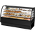 True TDM-DC-77-GE/GE-B-W Curved Glass, Glass End Dry Case
