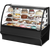 True TDM-R-59-GE/GE-B-W Curved Glass, Glass End Refrigerator