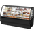 True TDM-R-77-GE/GE-B-W Curved Glass, Glass End Refrigerator