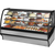 True TDM-R-77-GE/GE-S-S Curved Glass, Glass End Refrigerator