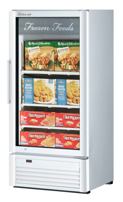 Turbo Air Super Deluxe glass door freezer TGF-10SD-N,one-section