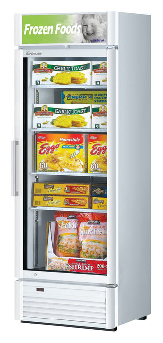 Turbo Air Super Deluxe glass door freezer TGF-15SD-N,one-section