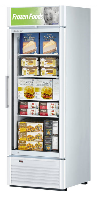Turbo Air Super Deluxe glass door freezer TGF-23SD-N,one-section