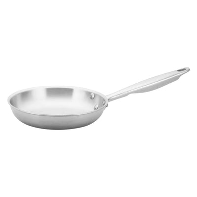 Tri-Gen Tri-Ply Stainless Steel Fry Pan, Natural by Winco