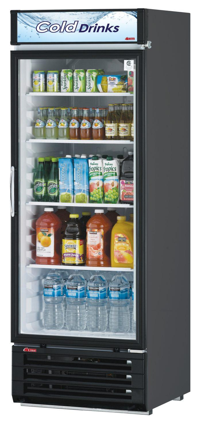 Turbo Air Super Deluxe Refrigerated Merchandiser TGM-22RV(B)-N6,One-section