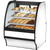 True TGM-DC-36-SC/SC-W-W Fixed Front Curved Glass, Solid Colored End Dry Case