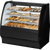 True TGM-DC-48-SC/SC-B-W Fixed Front Curved Glass, Solid Colored End Dry Case