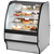 True TGM-R-36-SC/SC-S-W Fixed Front Curved Glass, Solid Colored End Refrigerator