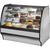 True TGM-R-59-SC/SC-S-S Fixed Front Curved Glass, Solid Colored End Refrigerator