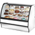 True TGM-R-59-SC/SC-W-W Fixed Front Curved Glass, Solid Colored End Refrigerator