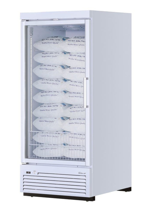 Turbo Air TJMI-30SDW(B)-N Super Deluxe Jumbo Ice merchandiser, one-section, 32 cu.ft.