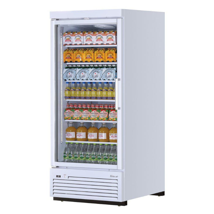 Turbo Air TJMR-30SDW(B)-N Super Deluxe Bottom Mount Reach in Refrigerators With Glass Door 32 cu. ft.