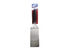 Stainless steel solid Turner with Offset, Black Polypropylene Handle by Winco