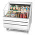 Turbo Air TOM-30SW(B)-N Horizontal Open Display Merchandiser , 4.7 cu. ft.
