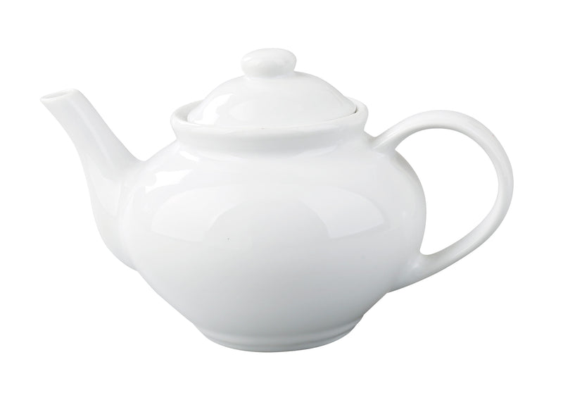 Yanco 40 oz Chinaware Coffee & Tea Pot with Raised Lid ( Pack Of 12 )