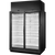 True TRM2L-NY-BLK-WHT-1BLKLL-4 True Retail Merchandiser • 2-Door • Low Temp – Finished Left Panel/In Line Right Panel – Black Exterior – White Interior – Aluminum Frame Black Doors • All Left Door Hinge – 4000K LED Lighting